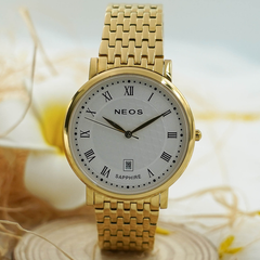 Đồng Hồ Nam Neos N-40737G Dây Thép Sapphire Chính Hãng