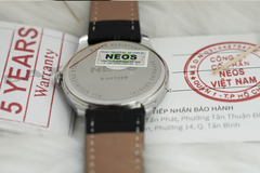 Đồng Hồ Nam Dây Da Lịch Tuần Trăng Neos N-40749M Sapphire Bảo Hành Chính Hãng 5 Năm