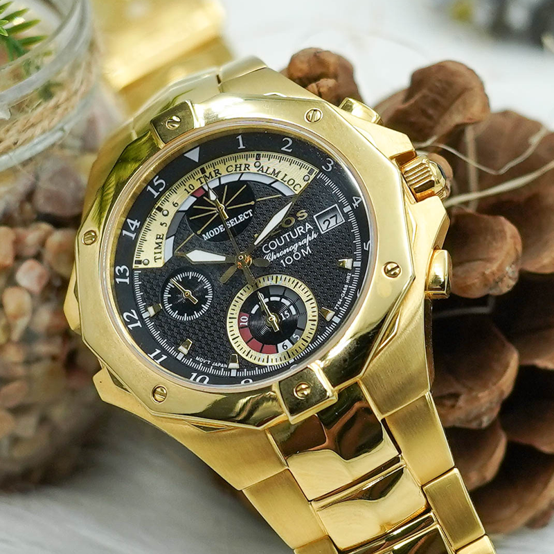 Đồng Hồ Nam Chronograph 6 Kim Neos N-50516M Sapphire Bảo Hành Chính Hãng