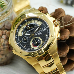 Đồng Hồ Nam Chronograph 6 Kim Neos N-50516M Sapphire Bảo Hành Chính Hãng