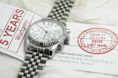 Đồng Hồ 6 Kim Chronograph Nam Neos N-50547M Sapphire Chính Hãng