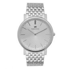 Đồng Hồ Neos N-40577M Nam Dây Thép Bạc Chính Hãng