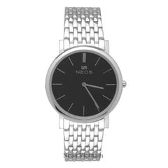 Đồng Hồ Neos N-40577M Nam Dây Thép Bạc Chính Hãng