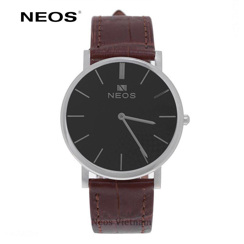 Đồng Hồ Dây Da Nam Chính Hãng Neos N-40577M Sapphire
