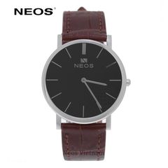 Đồng Hồ Dây Da Nam Chính Hãng Neos N-40577M Sapphire