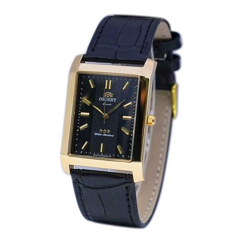 Đồng Hồ Dây Da Mặt Chữ Nhật Orient 983M Sapphire Bảo Hành 12 Tháng