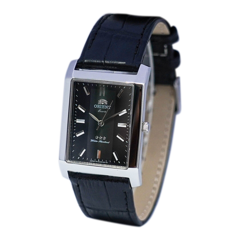 Đồng Hồ Dây Da Mặt Chữ Nhật Orient 983M Sapphire Bảo Hành 12 Tháng