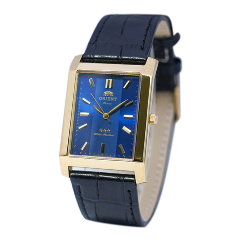 Đồng Hồ Dây Da Mặt Chữ Nhật Orient 983M Sapphire Bảo Hành 12 Tháng