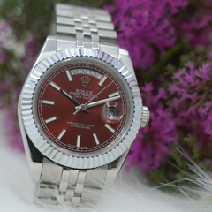 Đồng Hồ Rolex Perpetual Day-Date Máy Cơ Nam Dây Thép