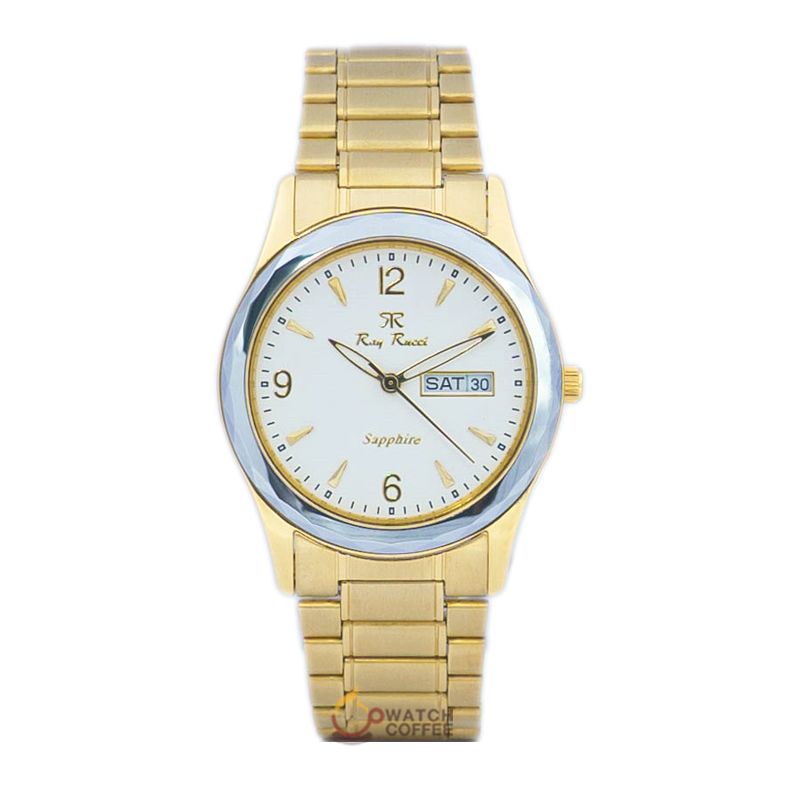 Đồng Hồ Unisex Ray Rucci RR-70033M Sapphire Dây Thép Chính Hãng