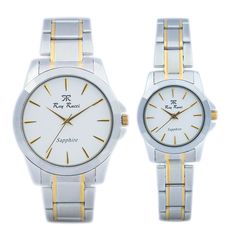 Đồng Hồ Đôi Ray Rucci RR-70035 Sapphire Dây Thép Chính Hãng