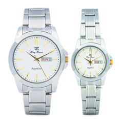 Đồng Hồ Đôi Ray Rucci RR-70035 Sapphire Dây Thép Chính Hãng