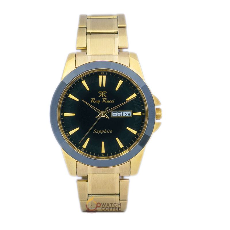 Đồng Hồ Nam Dây Thép Ray Rucci RR-70035M Sapphire Chính Hãng
