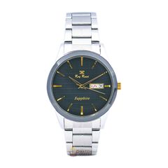 Đồng Hồ Nam Chính Hãng Ray Rucci RR-70037M Sapphire Dây Thép
