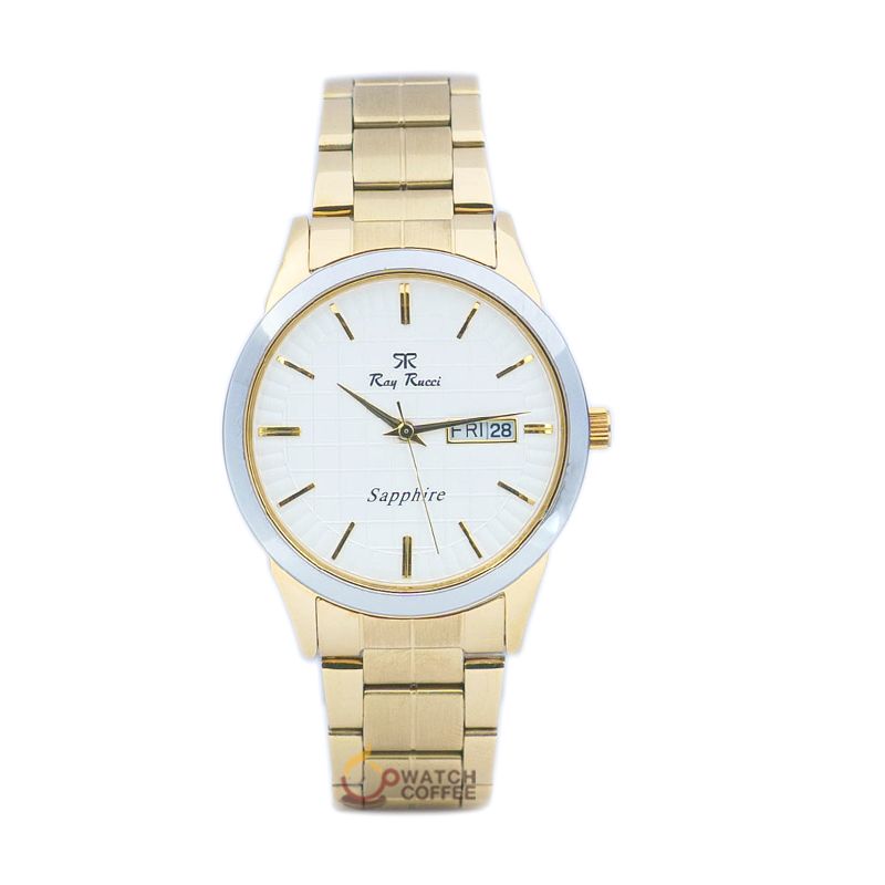 Đồng Hồ Nam Chính Hãng Ray Rucci RR-70037M Sapphire Dây Thép