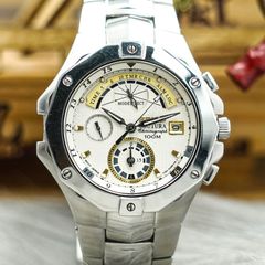Đồng Hồ Chronograph Nam Seiko 711808 Sapphire Dây Thép