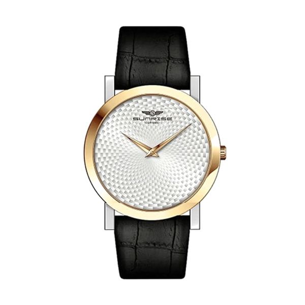 Đồng Hồ Nam Dây Da Sunrise SG2051.6502 Sapphire Chính Hãng