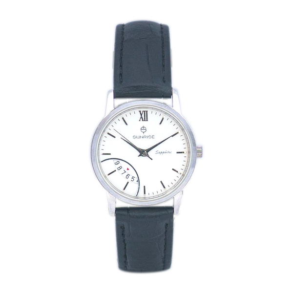Đồng Hồ Nữ Dây Da Sunrise 783PWA Sapphire Bảo Hành Chính Hãng