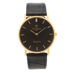 Đồng Hồ Nam Dây Da Sunrise 737SWP Sapphire Chính Hãng