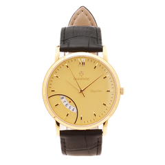 Đồng Hồ Nam Dây Da Sunrise 783SWP Sapphire Chính Hãng
