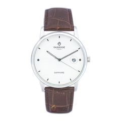 Đồng Hồ Nam Dây Da Sunrise 1144PA Sapphire Bảo Hành Chính Hãng