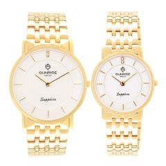 Đồng Hồ Đôi Dây Thép Sunrise 737SWA Chính Hãng Nhật Bản