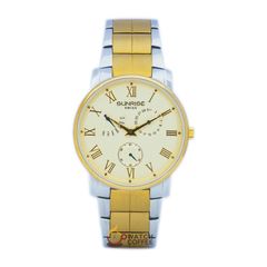 Đồng Hồ Nam 5 Kim Sunrise 748SWA Sapphire Dây Thép