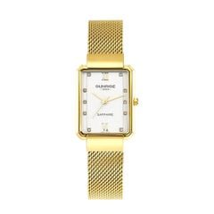 Đồng Hồ Nữ Mặt Chữ Nhật Sunrise 9819SA Sapphire Chính Hãng