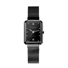 Đồng Hồ Nữ Mặt Chữ Nhật Sunrise 9819SA Sapphire Chính Hãng