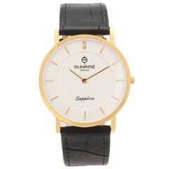 Đồng Hồ Nam Dây Da Sunrise 737SWP Sapphire Chính Hãng
