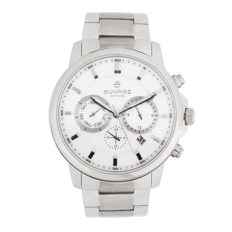 Đồng Hồ Nam Dây Thép 6 Kim DM757SWA Sapphire Bảo Hành Chính Hãng