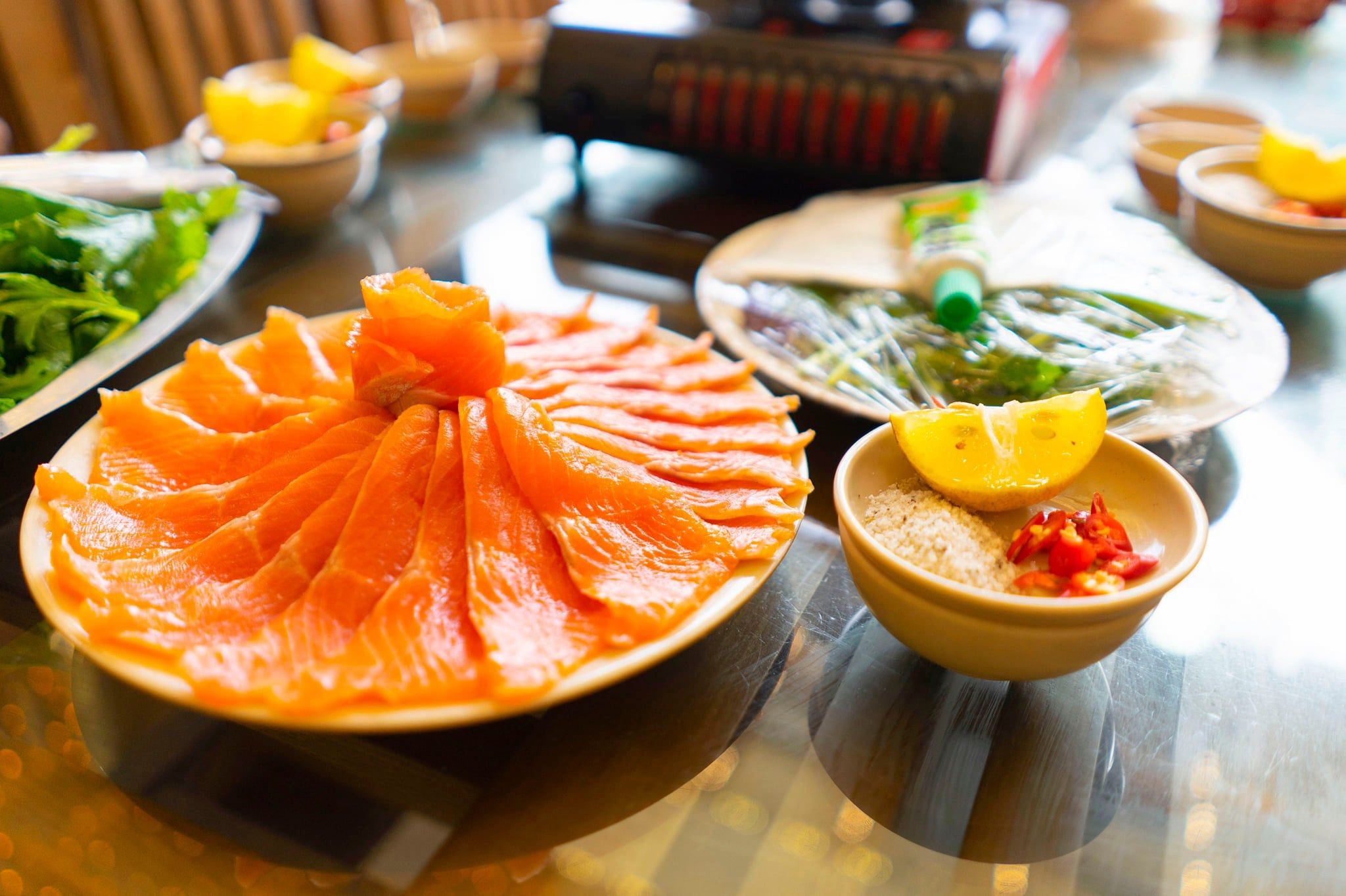  Lẩu cá hồi 