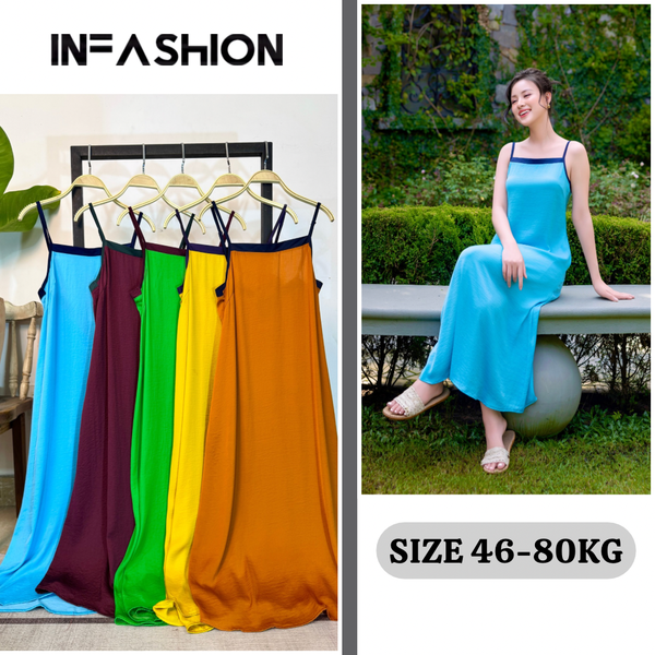  Đầm dây dài cột nơ sau 