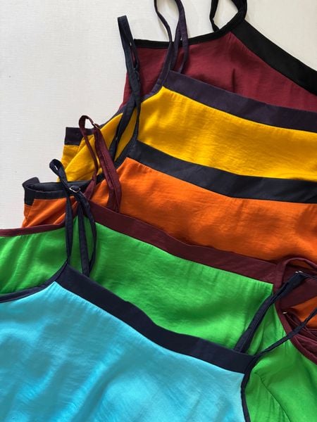  Đầm dây dài cột nơ sau 