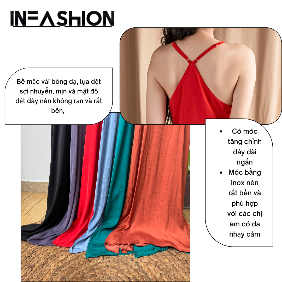  Đầm dây yếm xẻ 