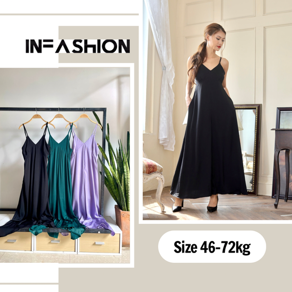  Bộ Jum lụa dài ống rộng nơ lưng 