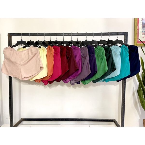  Combo 2 quần đùi lụa nữ mặc nhà 