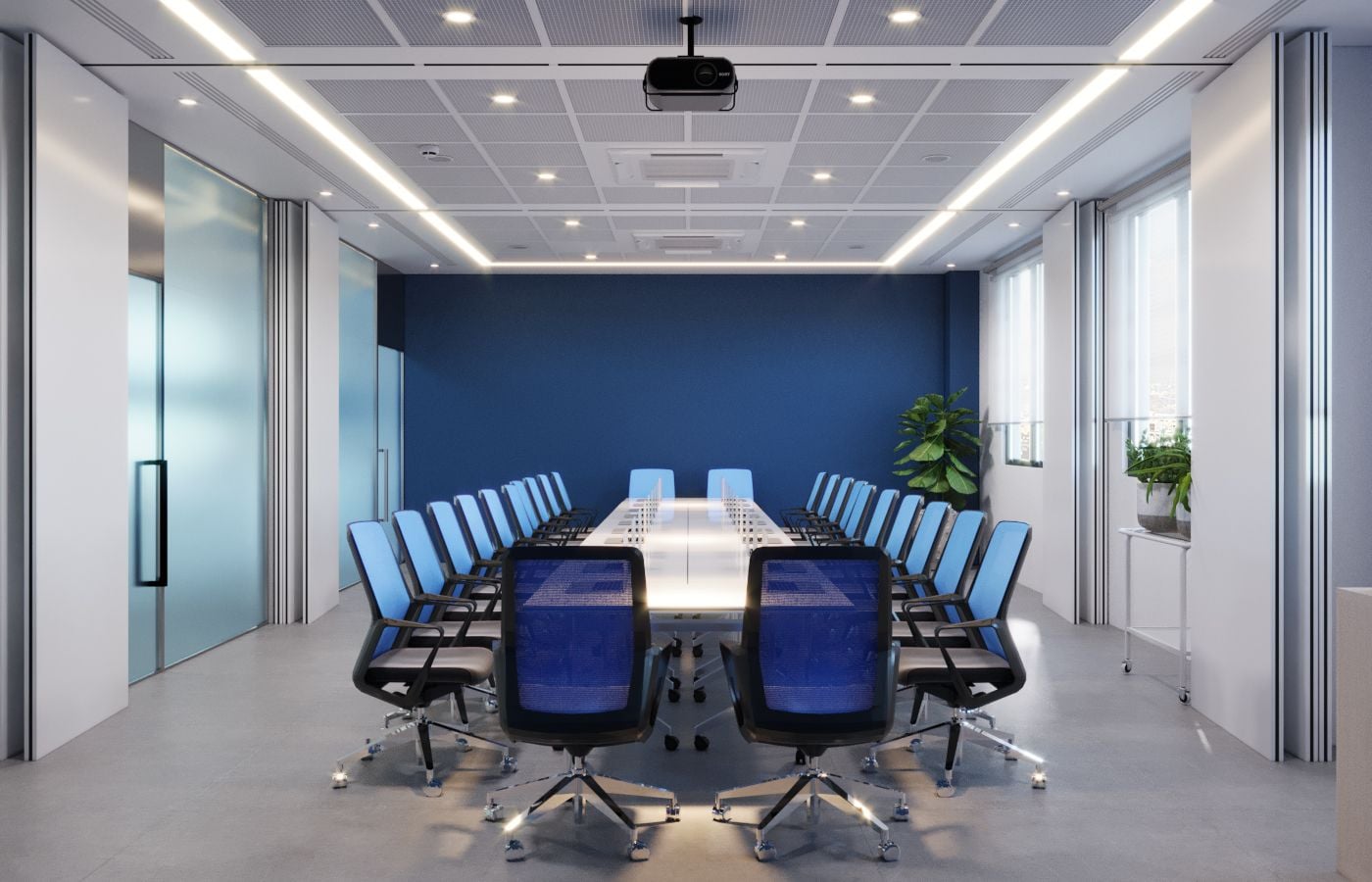 Industrial park office Nhon Trach, Long Thanh 1000sqm Nội thất am ids