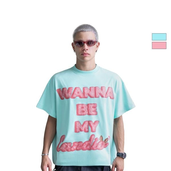  WANNA BE MY CARDIO BIG BOXY T-SHIRT 