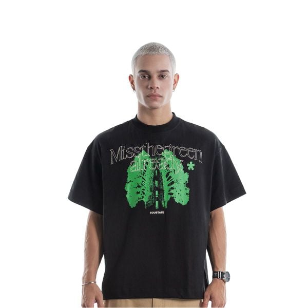  MISS THE GREEN BIG BOXY T-SHIRT 