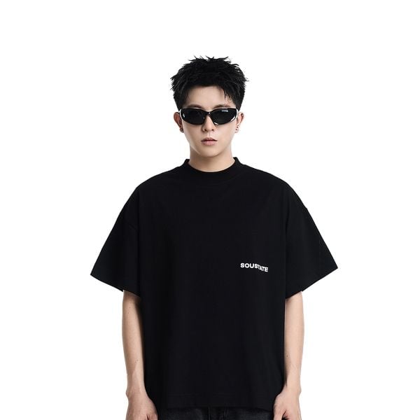  STATE BIG BOXY T-SHIRT (BLACK) 