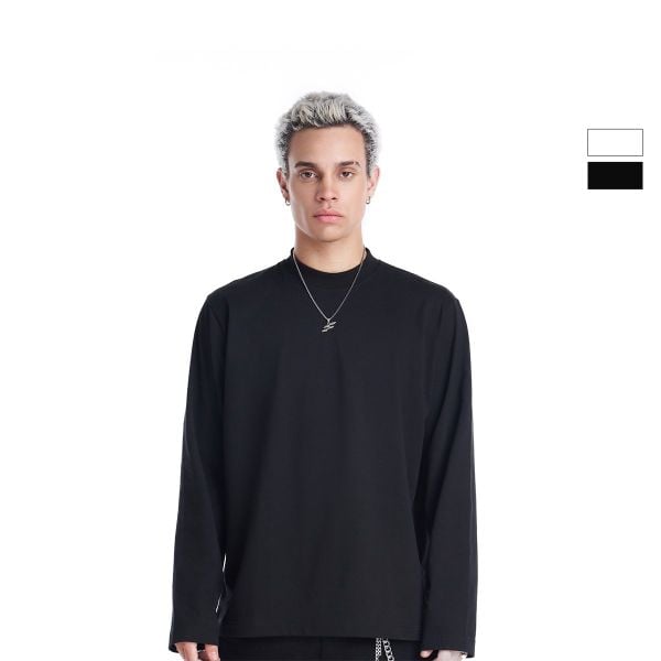  BLANK OVERSIZE LONG SLEEVE T-SHIRT 