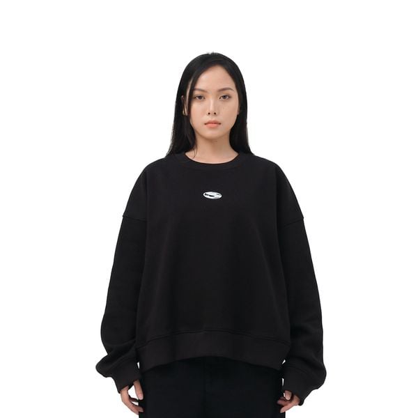  PUZZLE BOXY SWEATER (BLACK) 