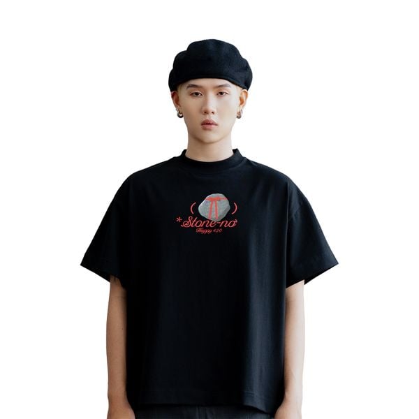  STONE-NƠ BIG BOXY T-SHIRT 