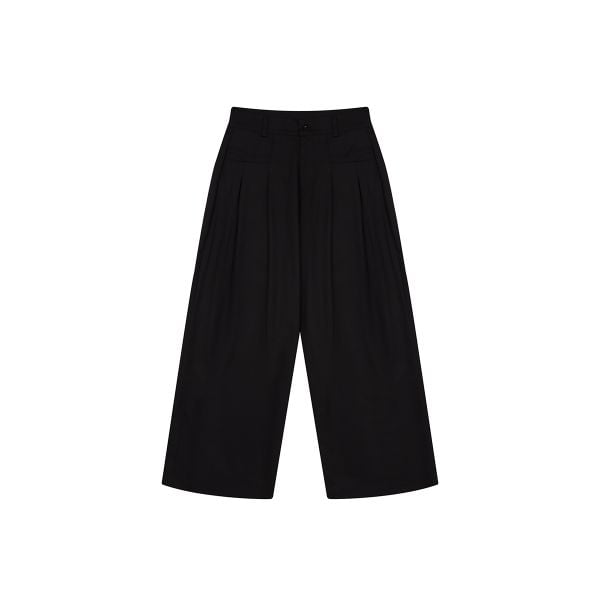  A RED BUTTON BAGGY PANTS 