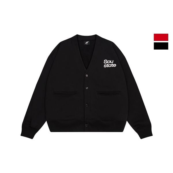  LOGO BOXY CARDIGAN 