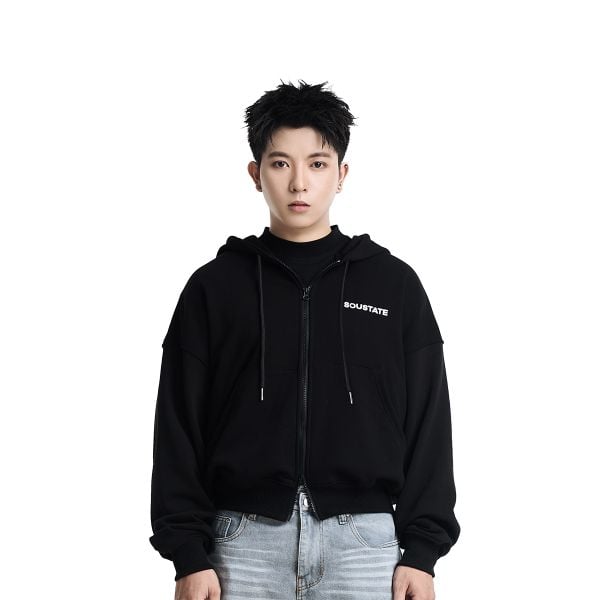  STATE BOXY FULL ZIP HOODIE 