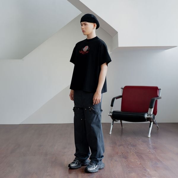  STONE-NƠ BIG BOXY T-SHIRT 