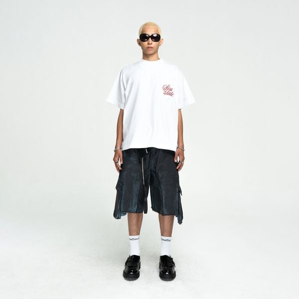  SOLID POCKET BIG BOXY T-SHIRT 