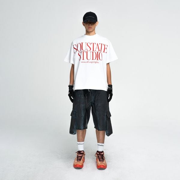  MINIMALIST TYPOGRAPHY BIG BOXY T-SHIRT 